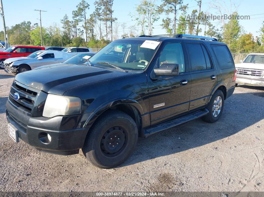 2008 Ford Expedition Limited Black vin: 1FMFU19578LA36941