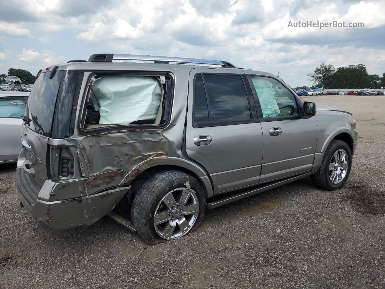 2008 Ford Expedition Limited Beige vin: 1FMFU19578LA51777