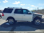 2008 Ford Expedition Limited White vin: 1FMFU19588LA72556