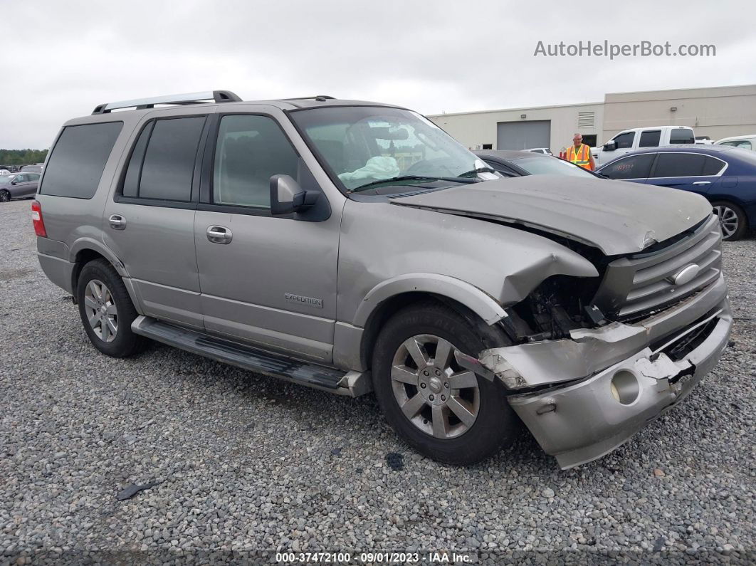 2008 Ford Expedition Limited Gray vin: 1FMFU195X8LA31748