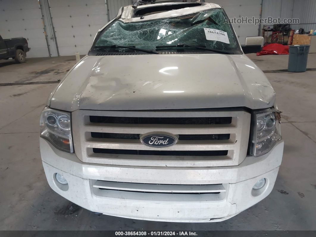 2007 Ford Expedition Limited White vin: 1FMFU20507LA49886