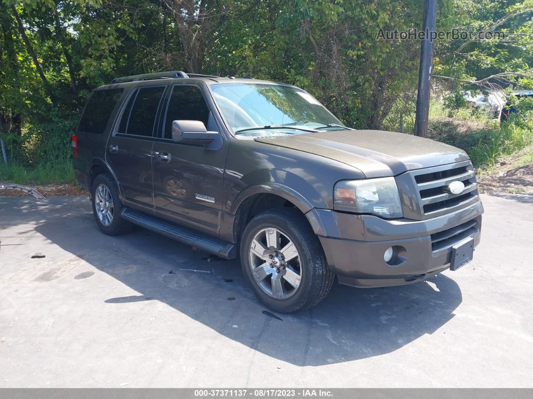 2008 Ford Expedition Limited Brown vin: 1FMFU20508LA36668