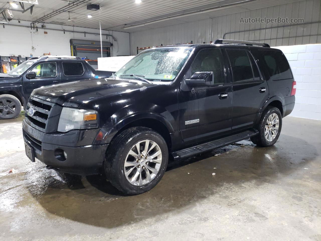 2008 Ford Expedition Limited Черный vin: 1FMFU20518LA87953