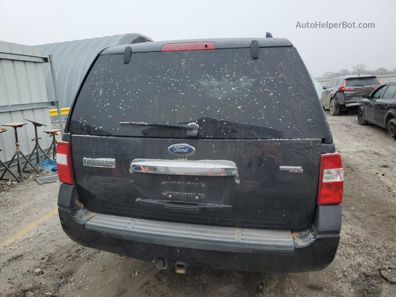 2007 Ford Expedition Limited Черный vin: 1FMFU20527LA23208