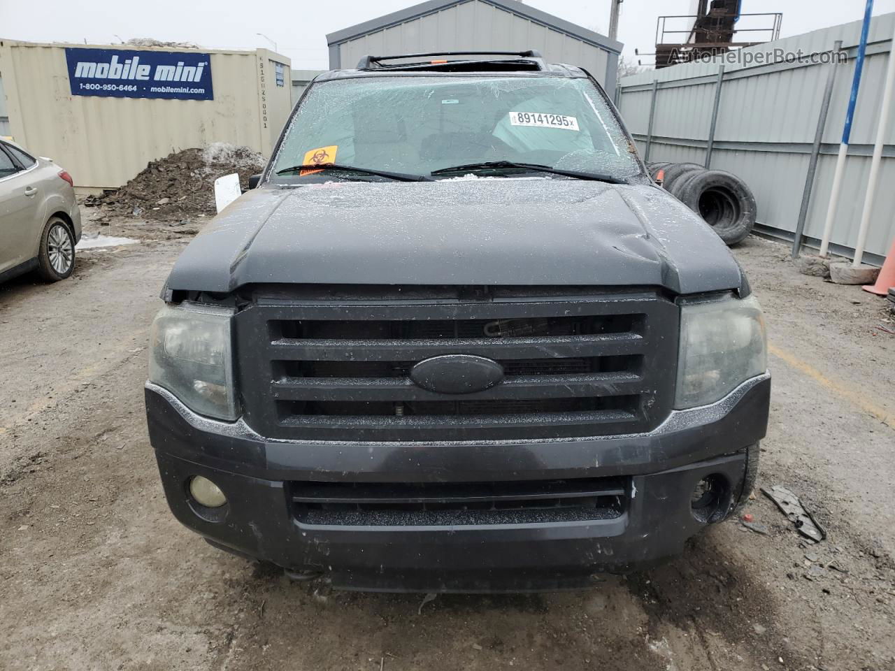 2007 Ford Expedition Limited Черный vin: 1FMFU20527LA23208