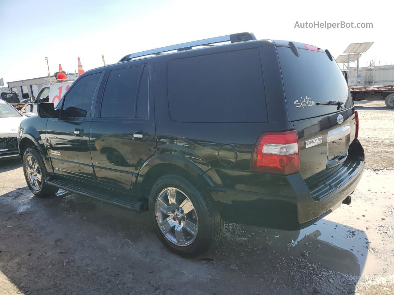 2007 Ford Expedition Limited Черный vin: 1FMFU20527LA29168