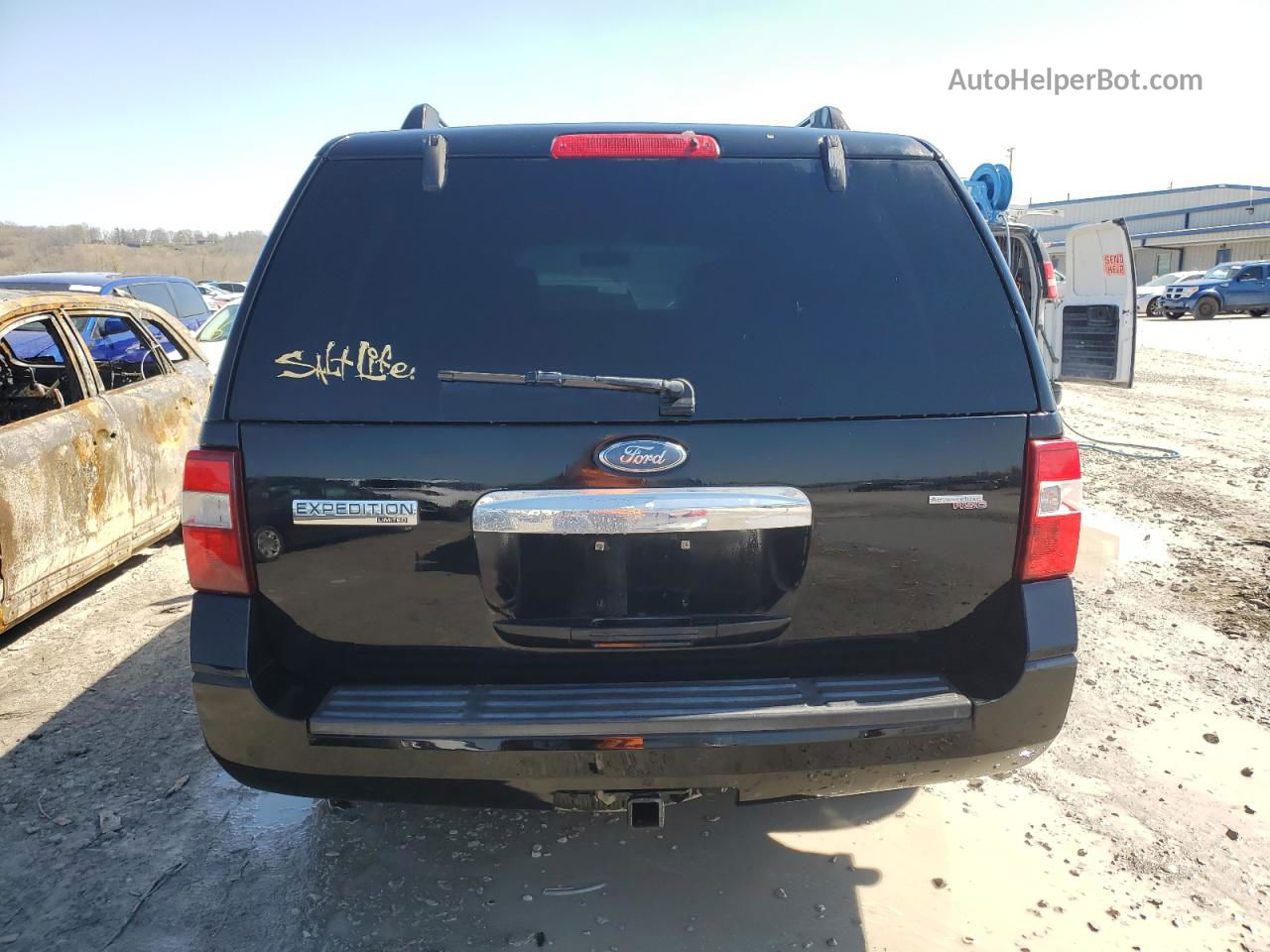 2007 Ford Expedition Limited Черный vin: 1FMFU20527LA29168