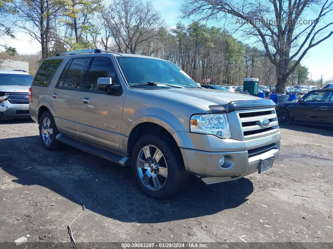 2008 Ford Expedition Limited Gray vin: 1FMFU20528LA29186