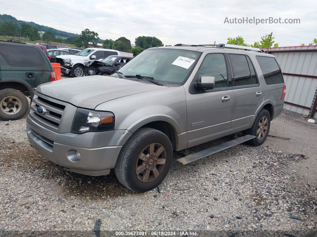 2008 Ford Expedition Limited Gray vin: 1FMFU20528LA41645