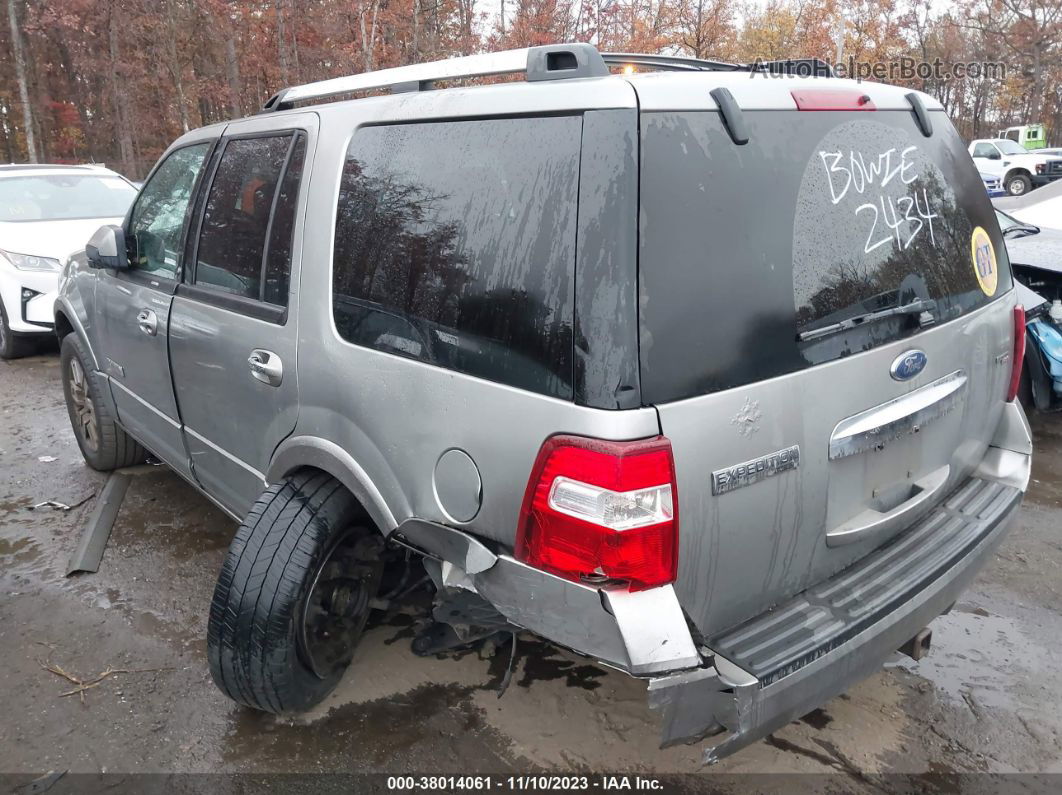 2008 Ford Expedition Limited Gray vin: 1FMFU20538LA02434