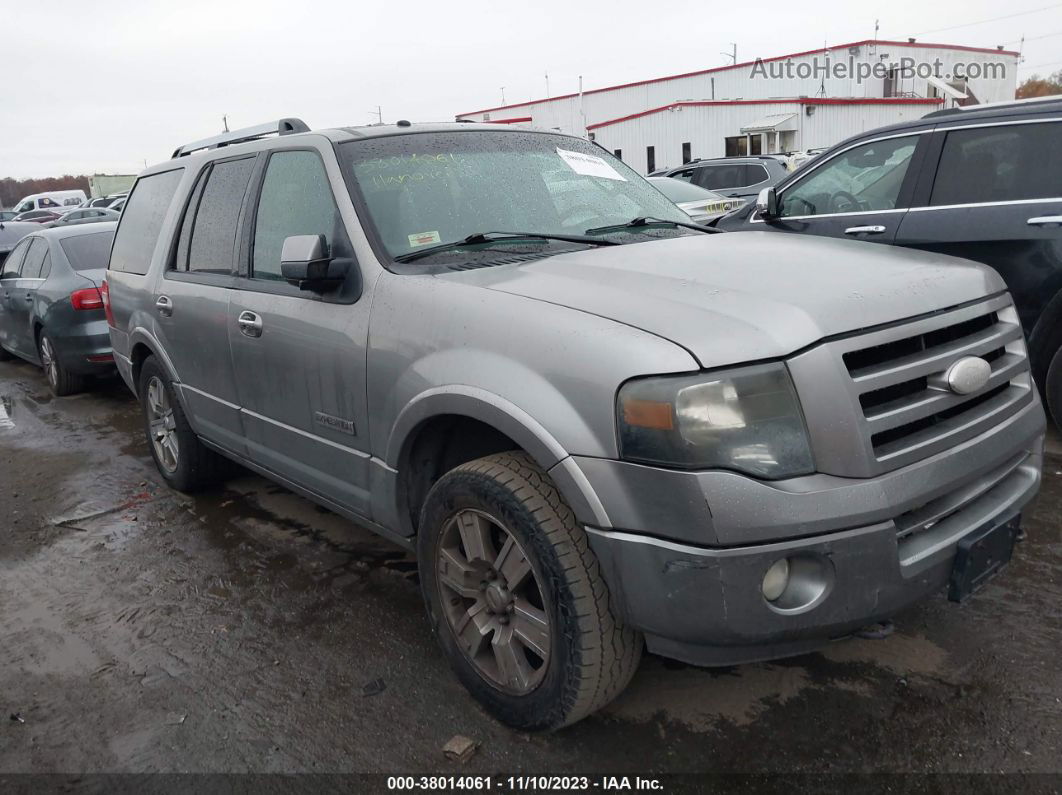 2008 Ford Expedition Limited Gray vin: 1FMFU20538LA02434