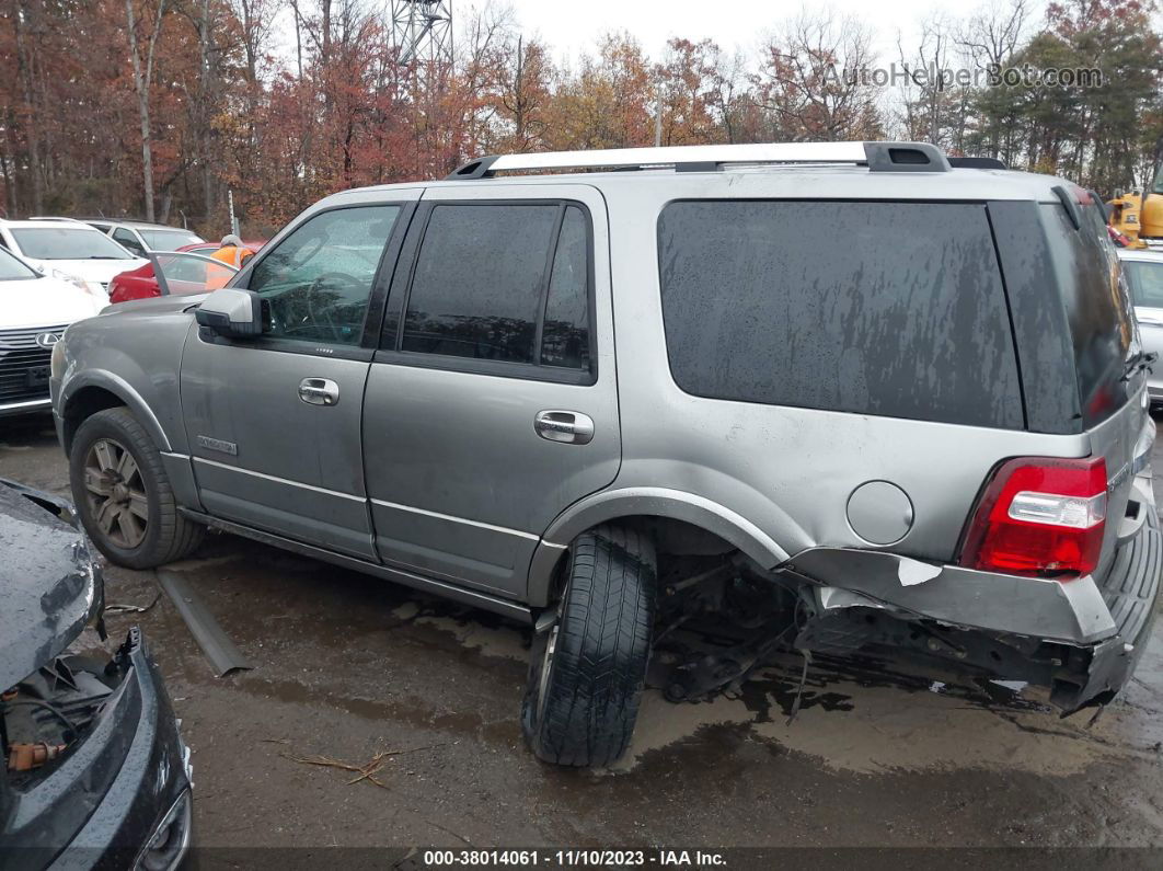 2008 Ford Expedition Limited Gray vin: 1FMFU20538LA02434