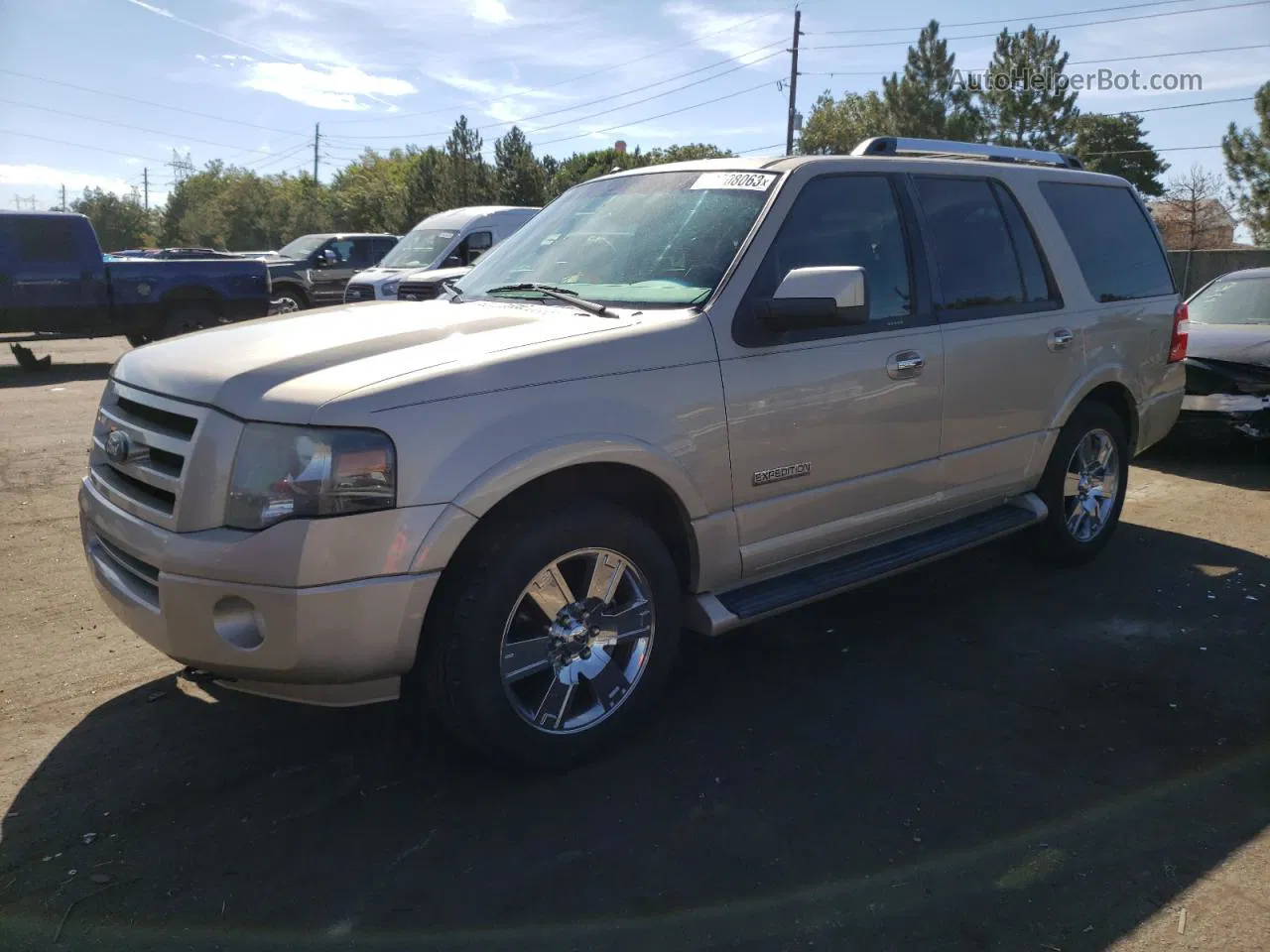 2007 Ford Expedition Limited Gold vin: 1FMFU20547LA99299