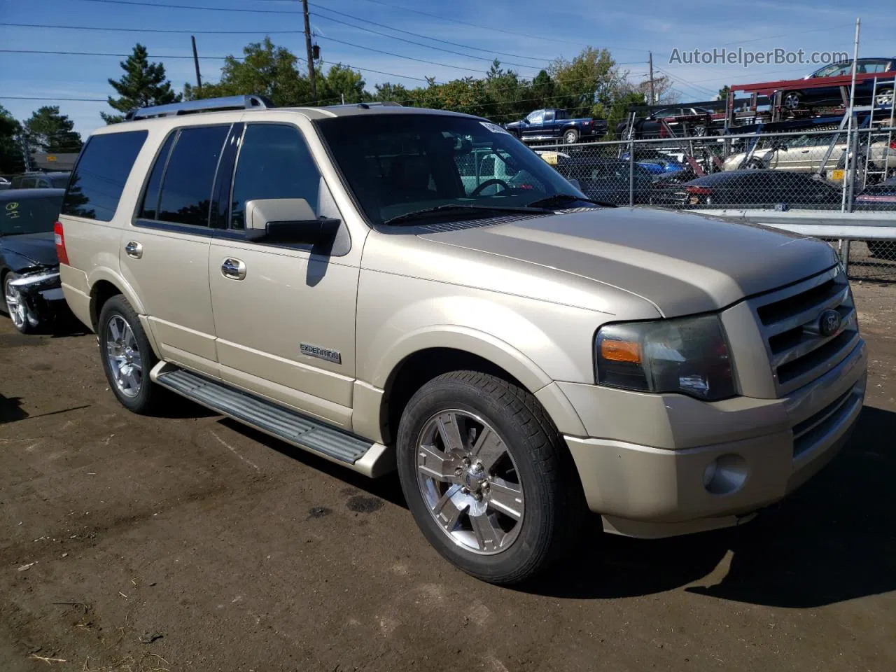 2007 Ford Expedition Limited Gold vin: 1FMFU20547LA99299