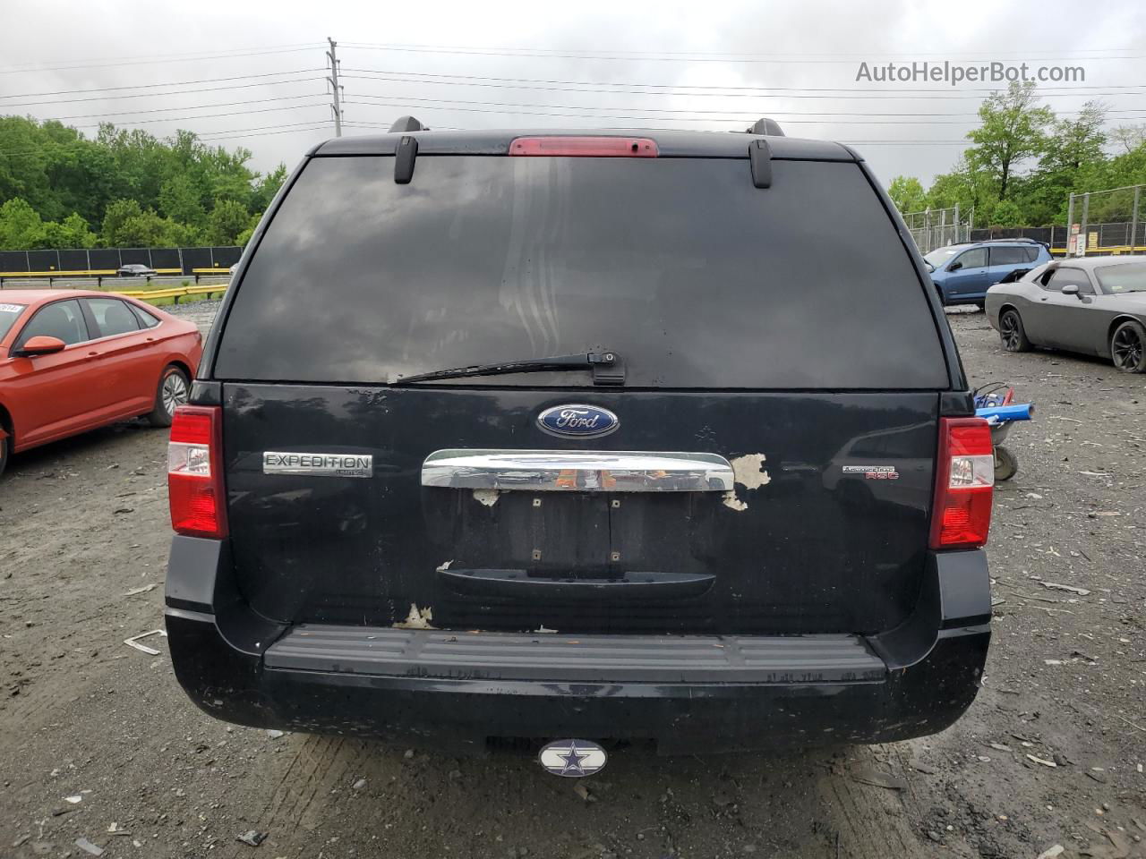 2008 Ford Expedition Limited Black vin: 1FMFU20548LA21803