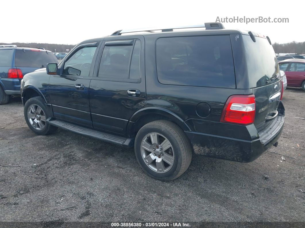 2008 Ford Expedition Limited Black vin: 1FMFU20548LA62545