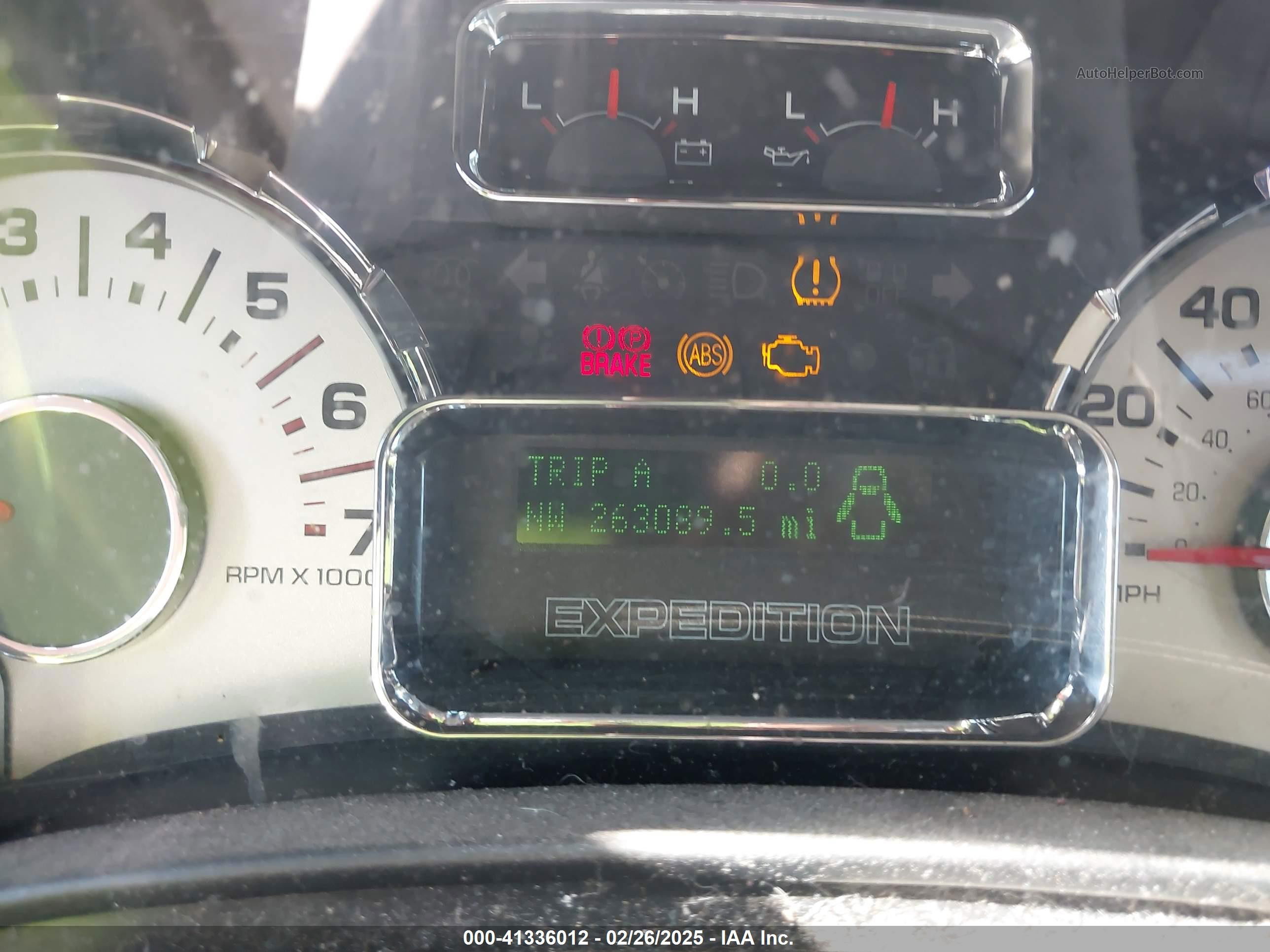 2007 Ford Expedition Limited Белый vin: 1FMFU20557LA50306