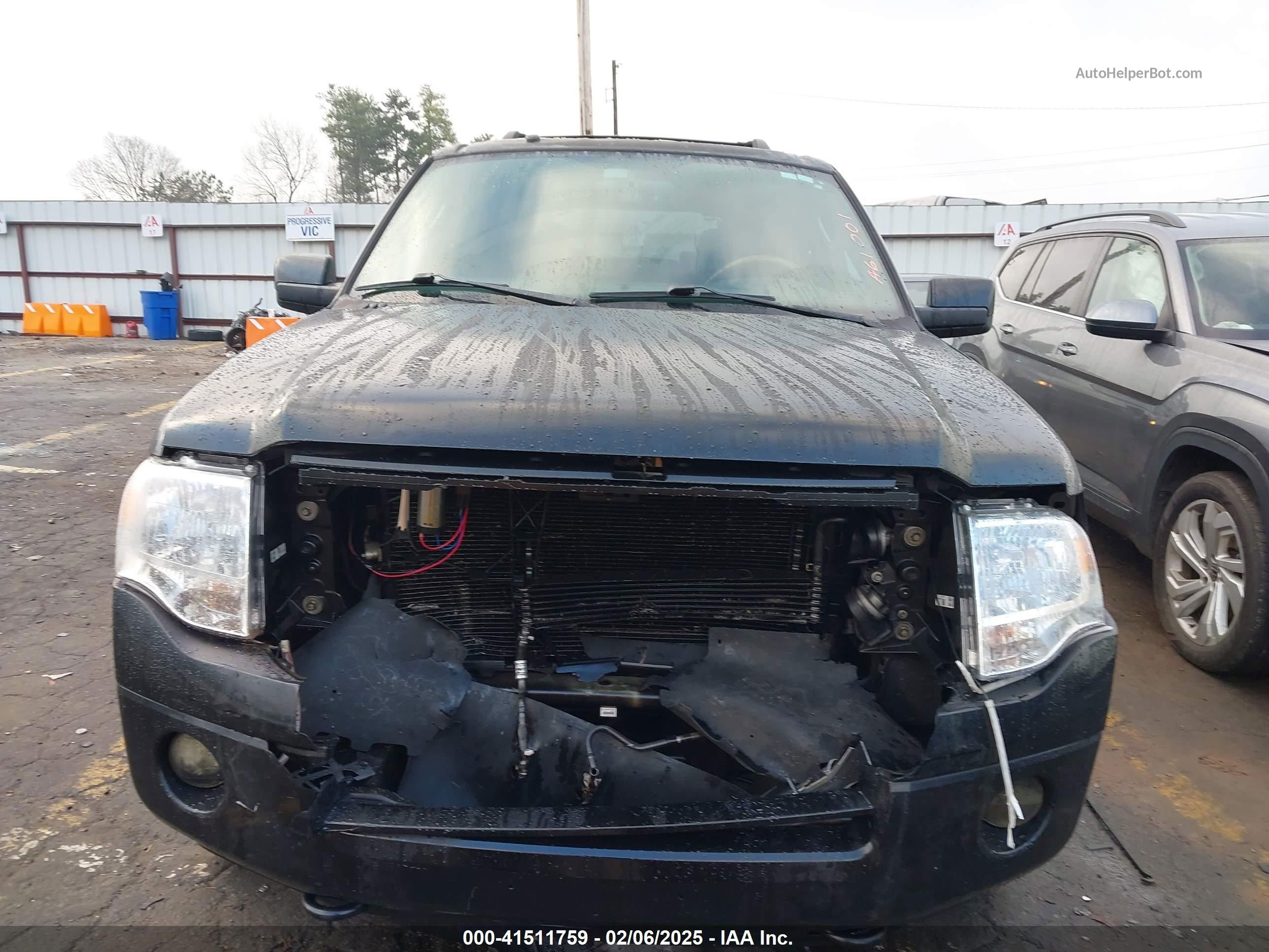 2007 Ford Expedition Limited Black vin: 1FMFU20557LA61001