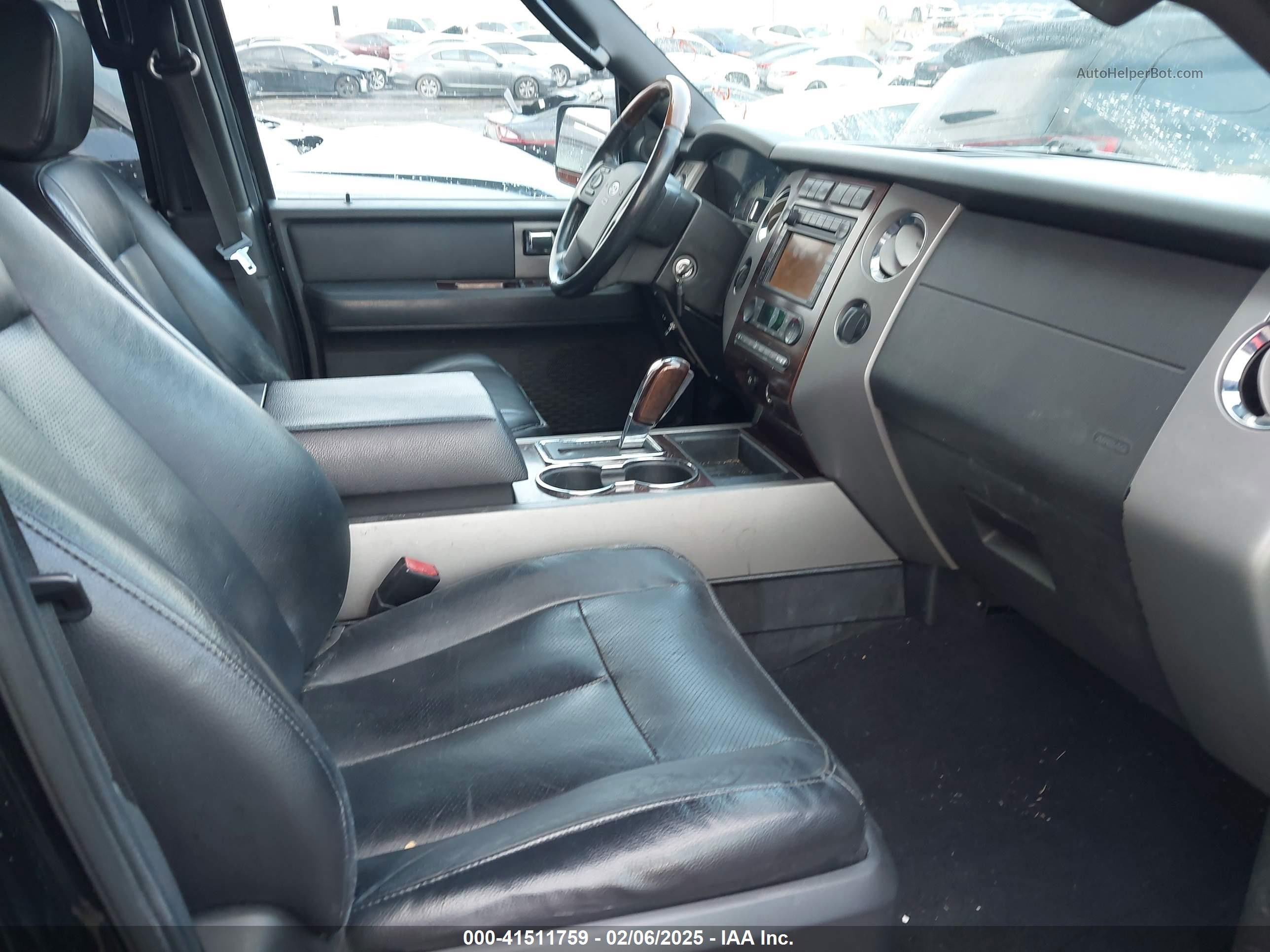 2007 Ford Expedition Limited Black vin: 1FMFU20557LA61001