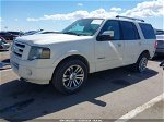2008 Ford Expedition Limited White vin: 1FMFU20558LA15251
