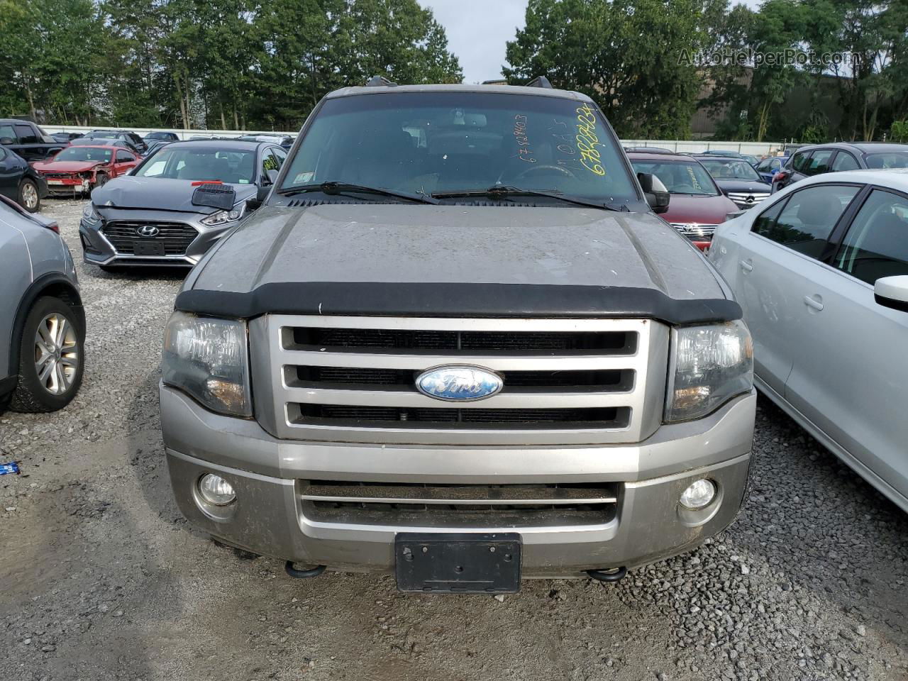 2008 Ford Expedition Limited Beige vin: 1FMFU20558LA38934