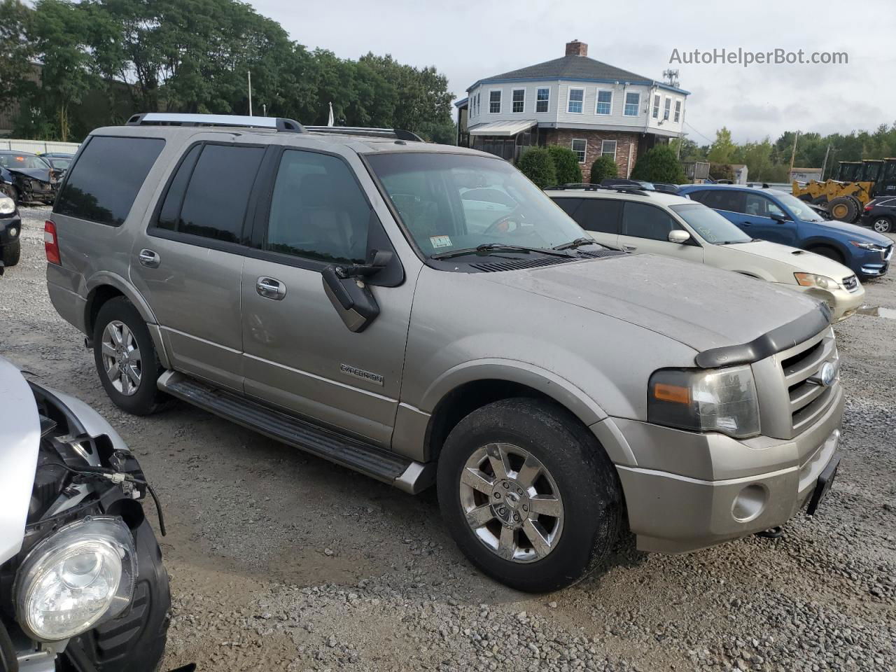 2008 Ford Expedition Limited Beige vin: 1FMFU20558LA38934