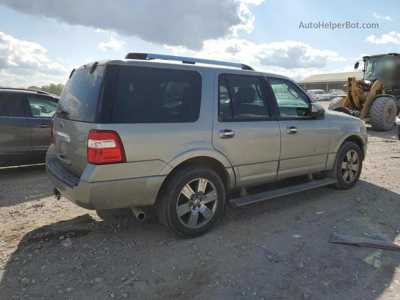 2008 Ford Expedition Limited Silver vin: 1FMFU20558LA68189