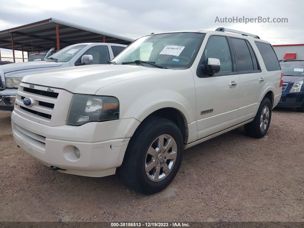 2008 Ford Expedition Limited Белый vin: 1FMFU20568LA07868