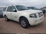 2008 Ford Expedition Limited White vin: 1FMFU20568LA07868