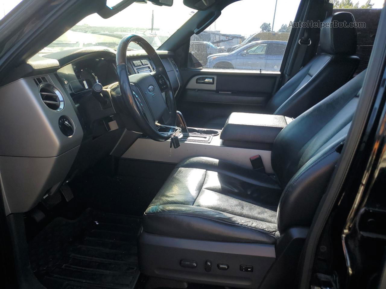 2007 Ford Expedition Limited Black vin: 1FMFU20577LA76082