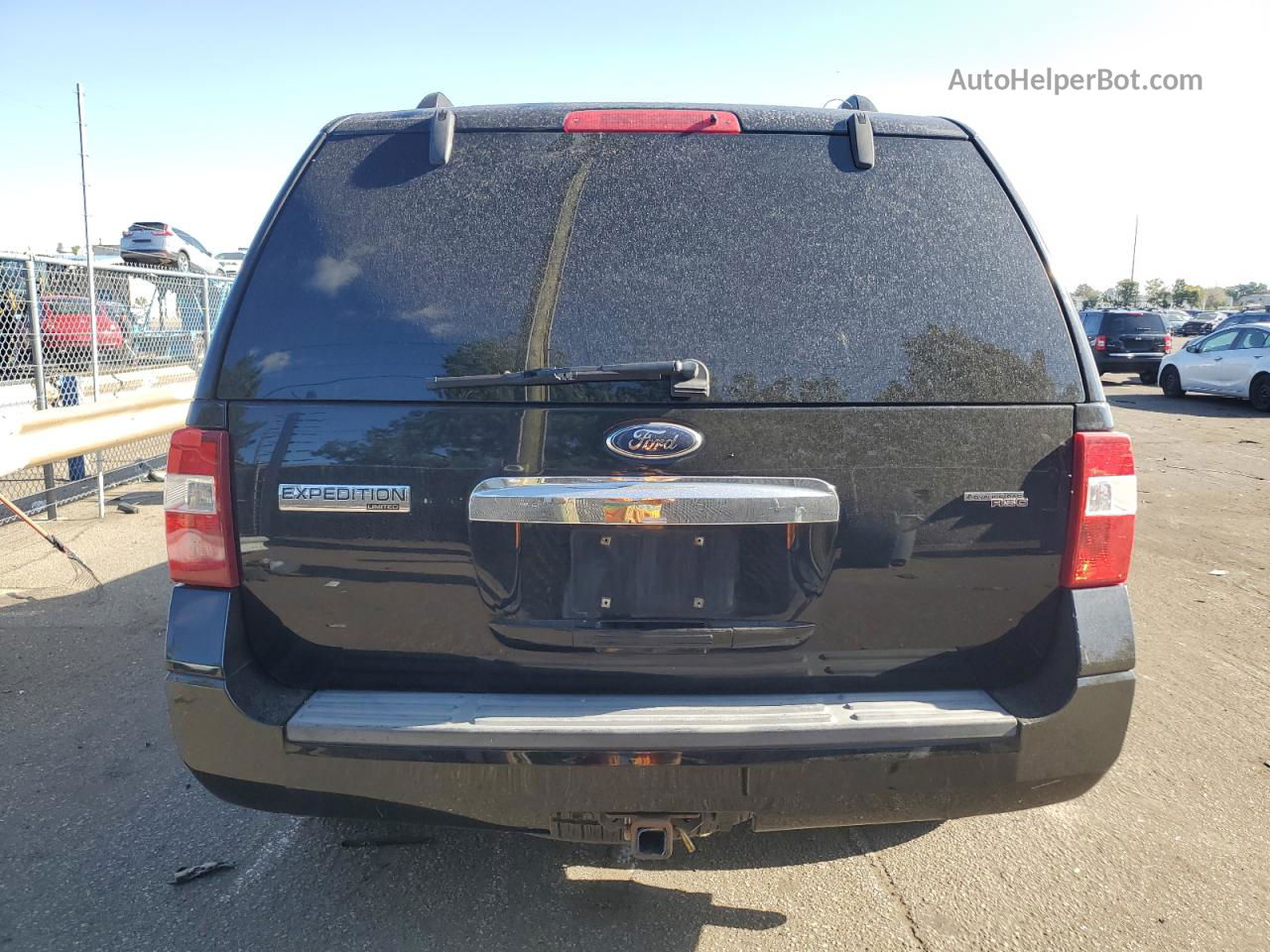2007 Ford Expedition Limited Black vin: 1FMFU20577LA76082