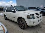 2008 Ford Expedition Limited White vin: 1FMFU20578LA46436