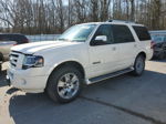 2007 Ford Expedition Limited White vin: 1FMFU20587LA97927