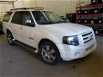 2008 Ford Expedition Limited White vin: 1FMFU20598LA23739