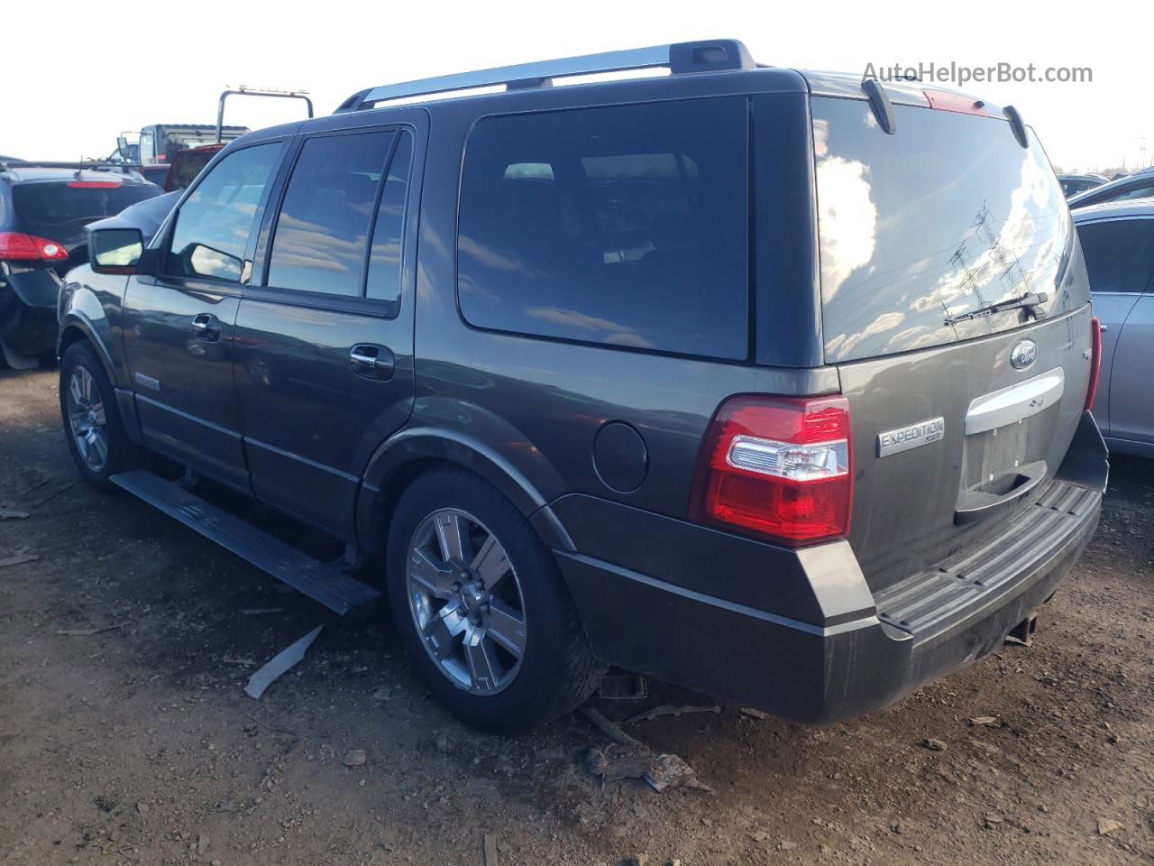 2008 Ford Expedition Limited Серый vin: 1FMFU205X8LA65997