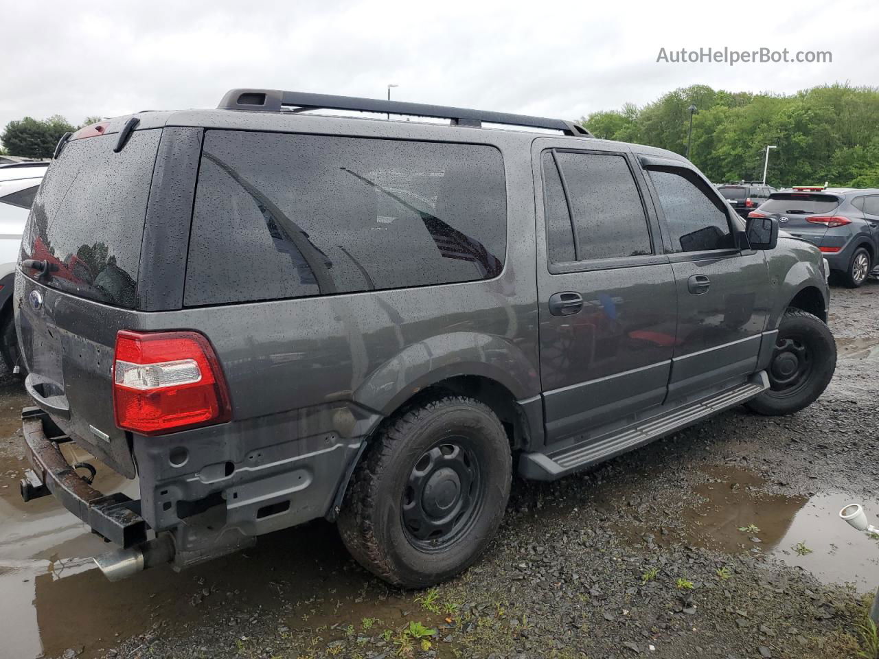 2017 Ford Expedition El Xl Gray vin: 1FMJK1GT1HEA63963