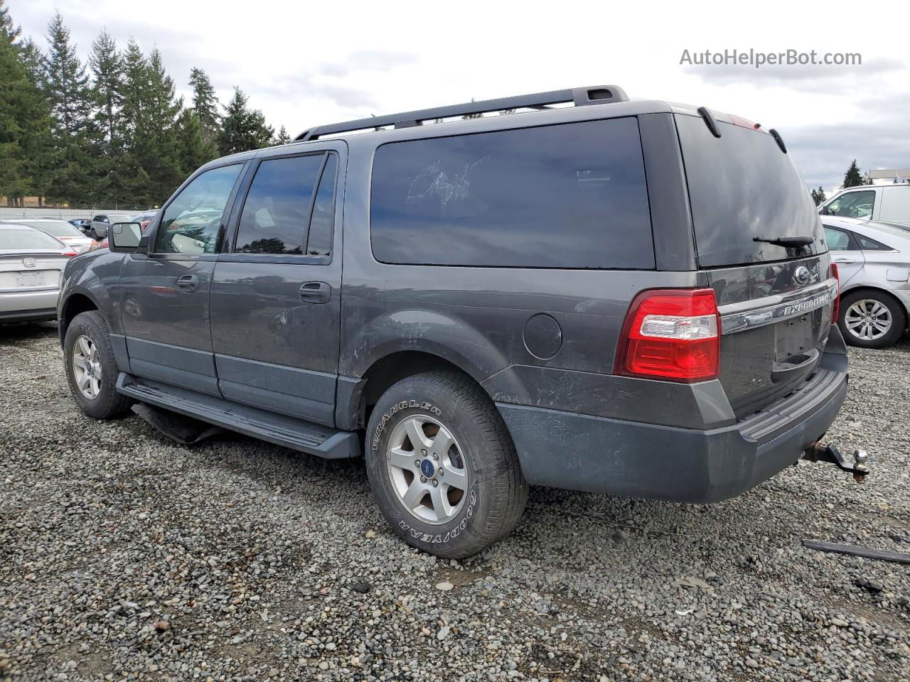 2016 Ford Expedition El Xl Gray vin: 1FMJK1GT2GEF38292