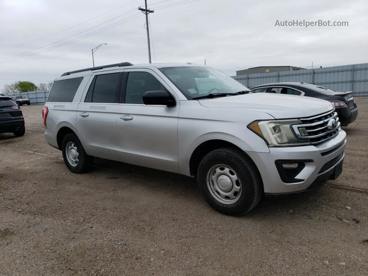 2018 Ford Expedition Max Xl Silver vin: 1FMJK1GT8JEA53470