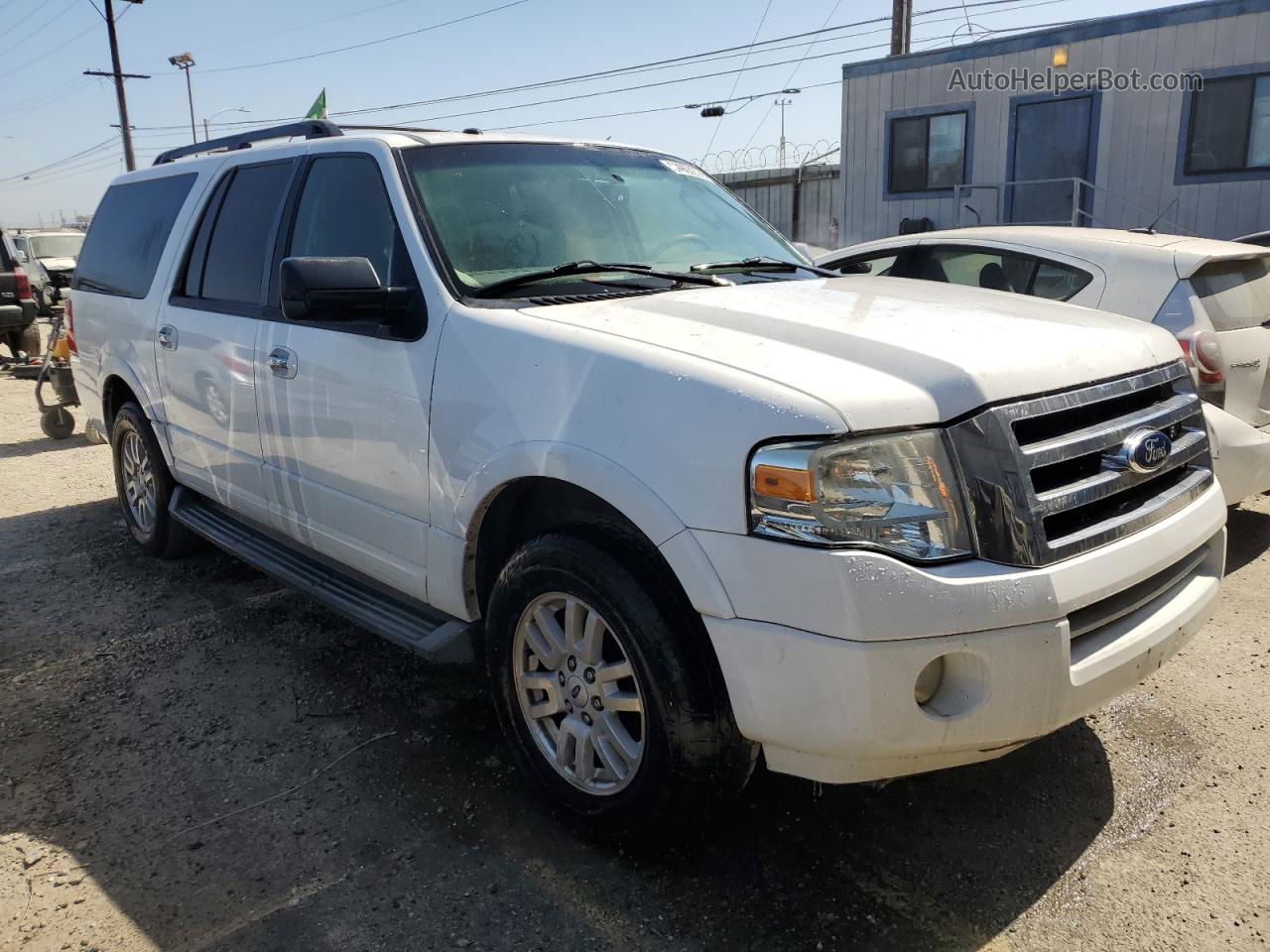 2012 Ford Expedition El Xlt White vin: 1FMJK1H51CEF33675