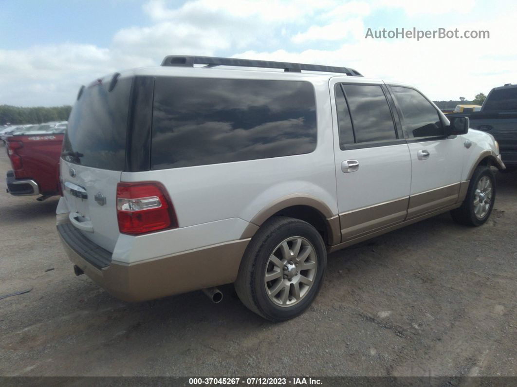 2012 Ford Expedition El King Ranch/xlt White vin: 1FMJK1H52CEF02807