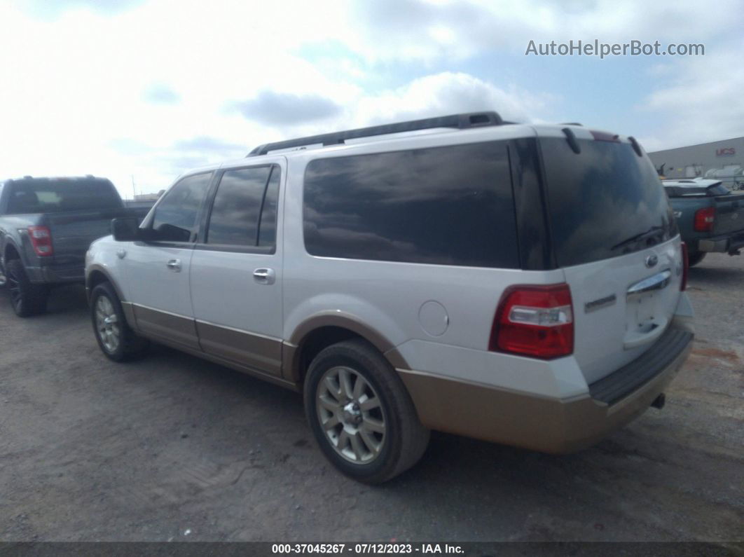 2012 Ford Expedition El King Ranch/xlt White vin: 1FMJK1H52CEF02807