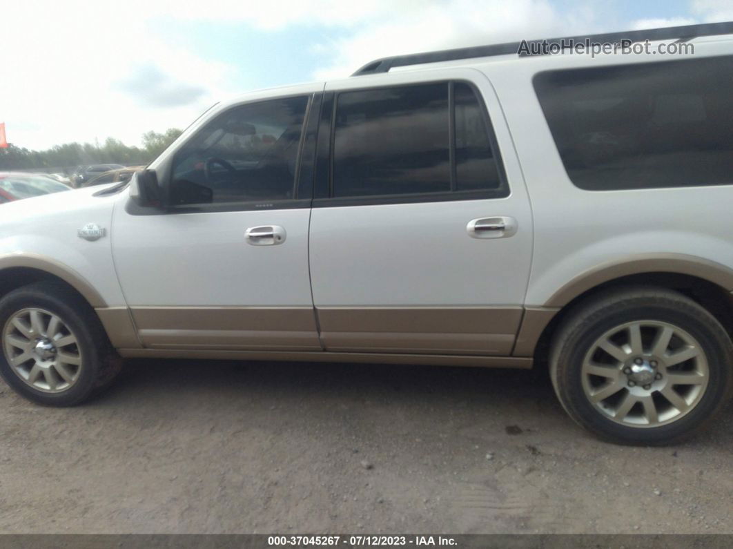 2012 Ford Expedition El King Ranch/xlt White vin: 1FMJK1H52CEF02807