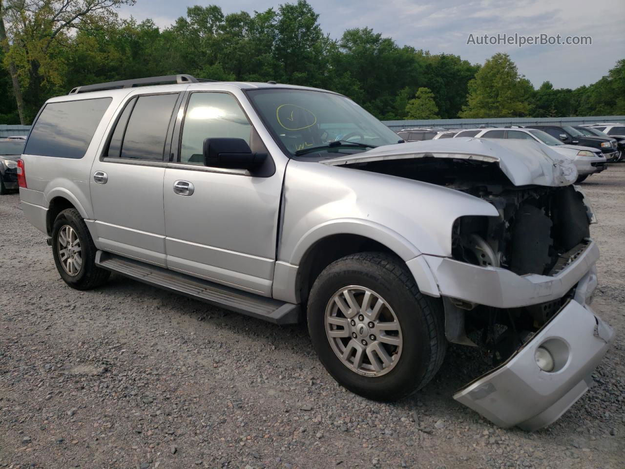 2012 Ford Expedition El Xlt Silver vin: 1FMJK1H56CEF11610