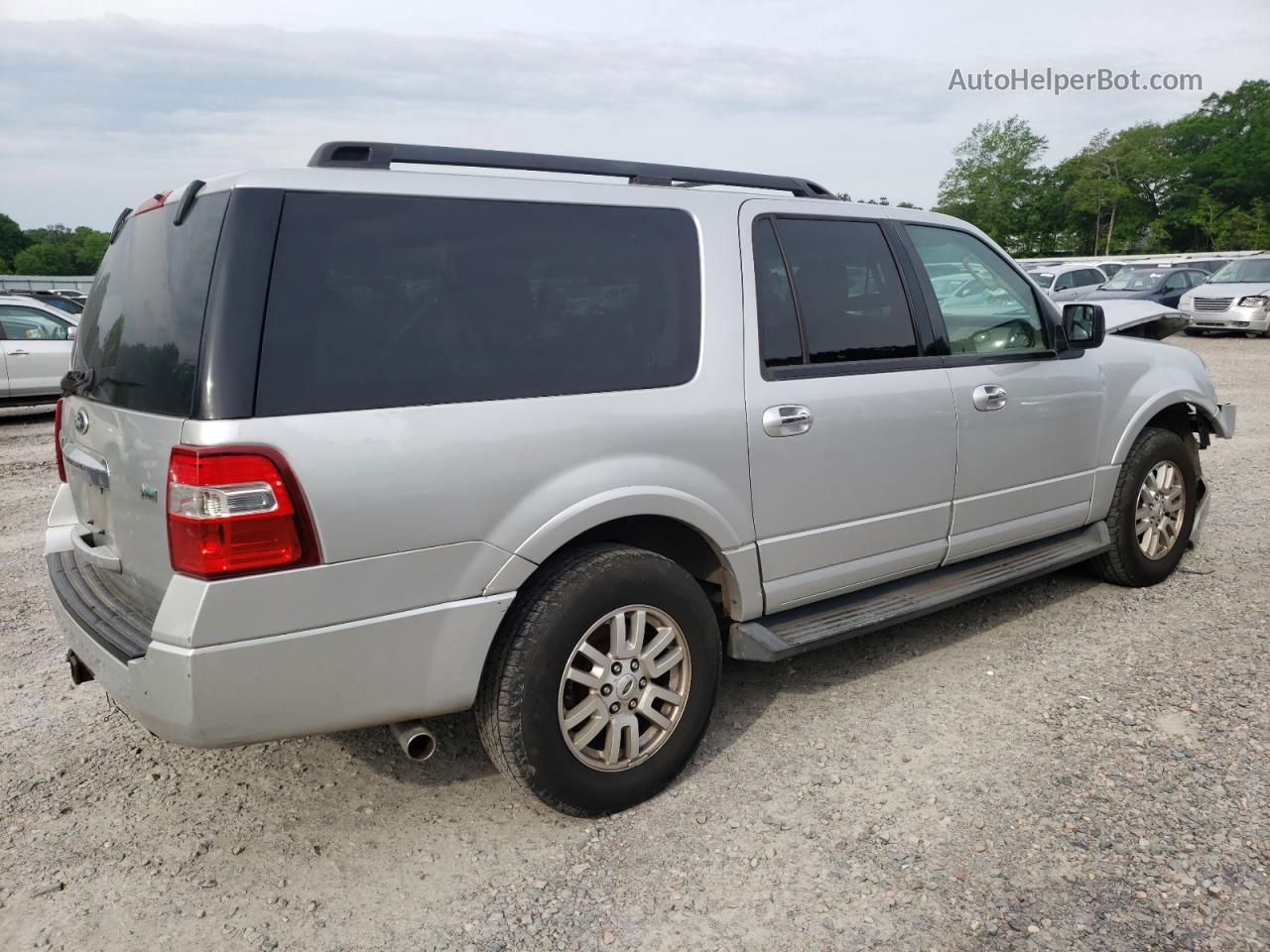 2012 Ford Expedition El Xlt Silver vin: 1FMJK1H56CEF11610