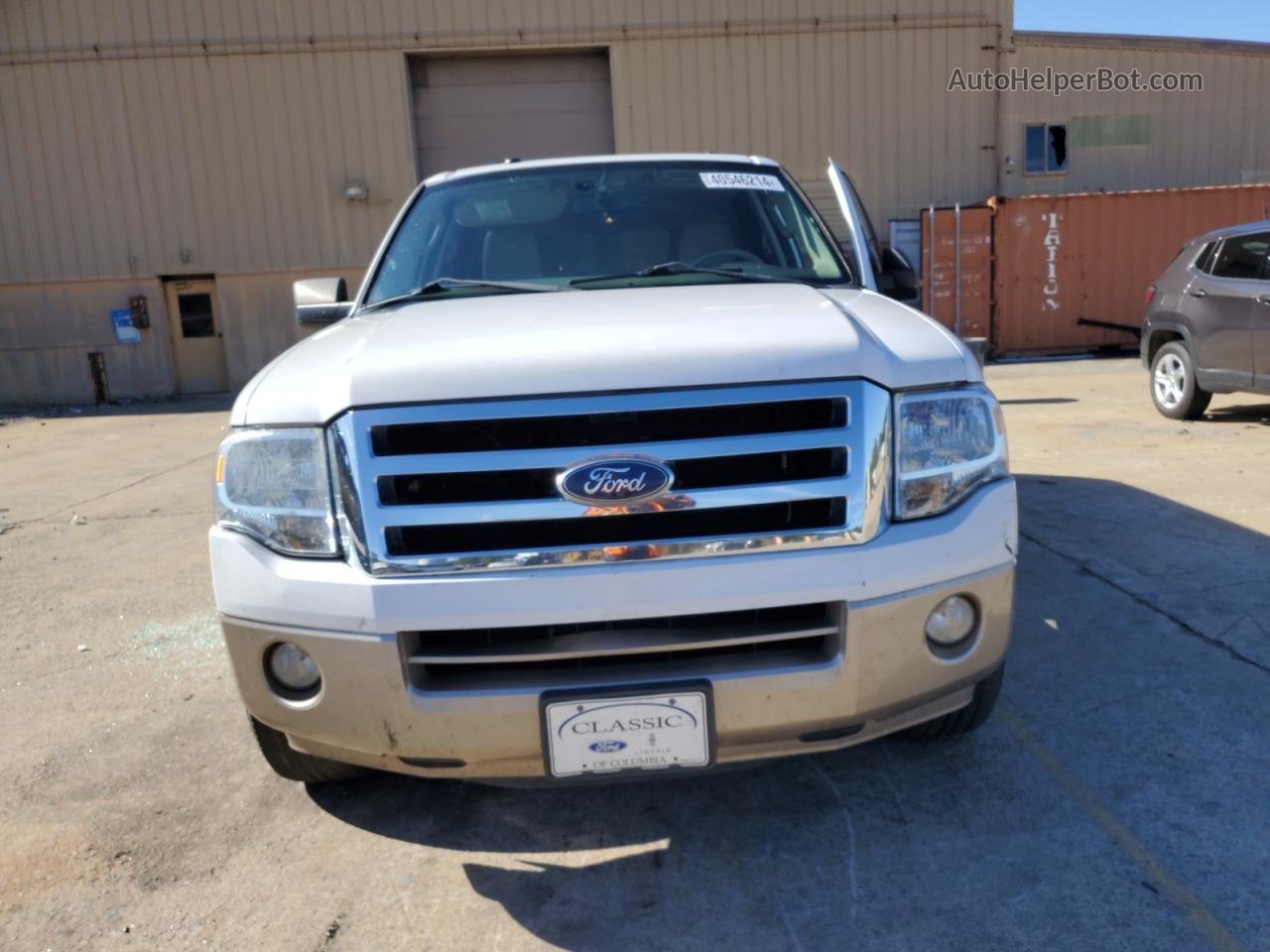 2012 Ford Expedition El Xlt White vin: 1FMJK1H58CEF06747