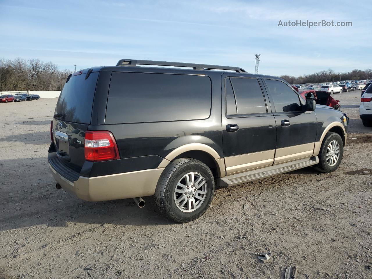 2012 Ford Expedition El Xlt Черный vin: 1FMJK1H58CEF33351