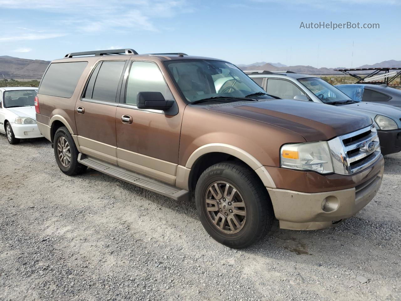 2012 Ford Expedition El Xlt Brown vin: 1FMJK1H59CEF02772