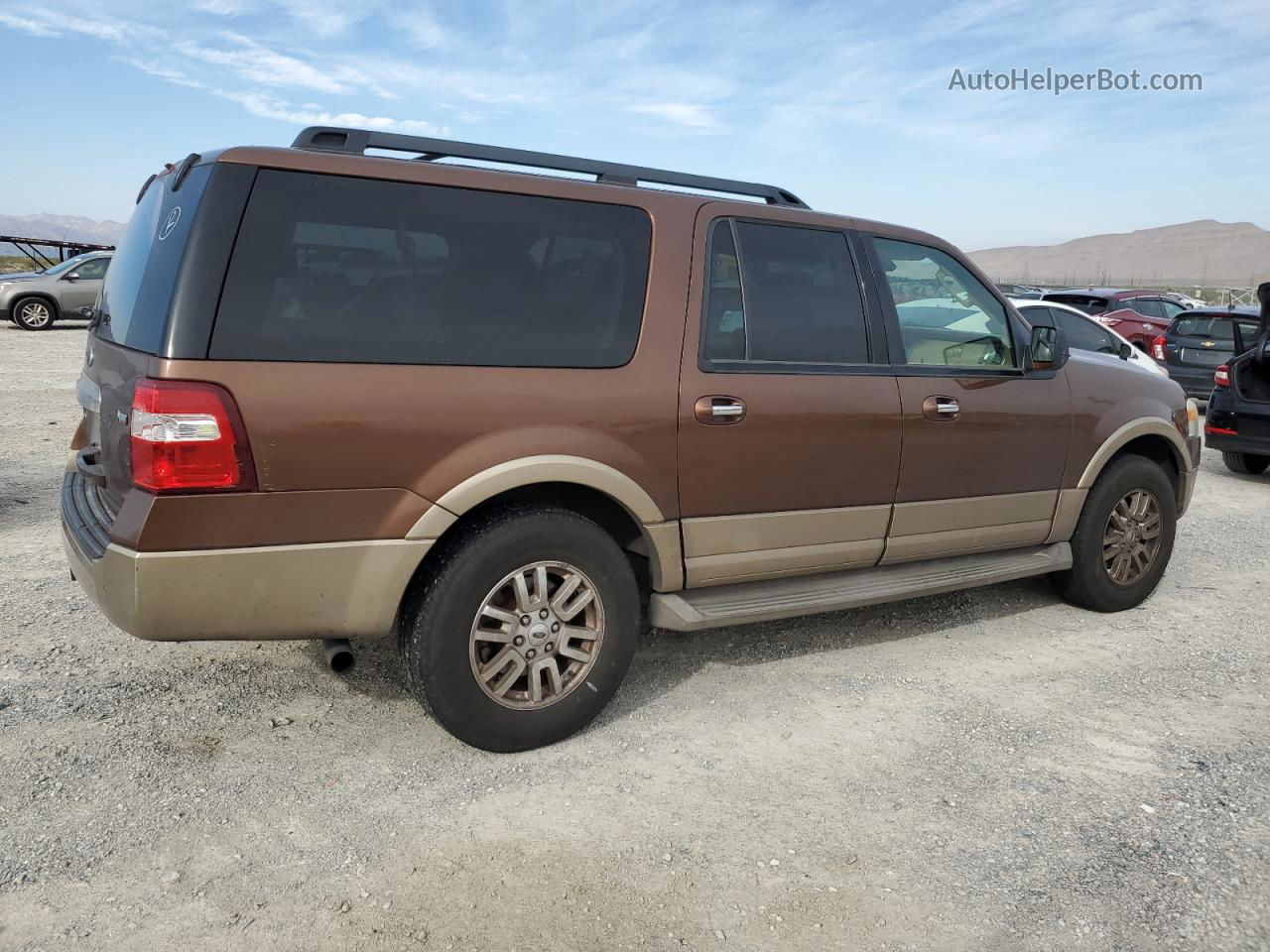 2012 Ford Expedition El Xlt Brown vin: 1FMJK1H59CEF02772