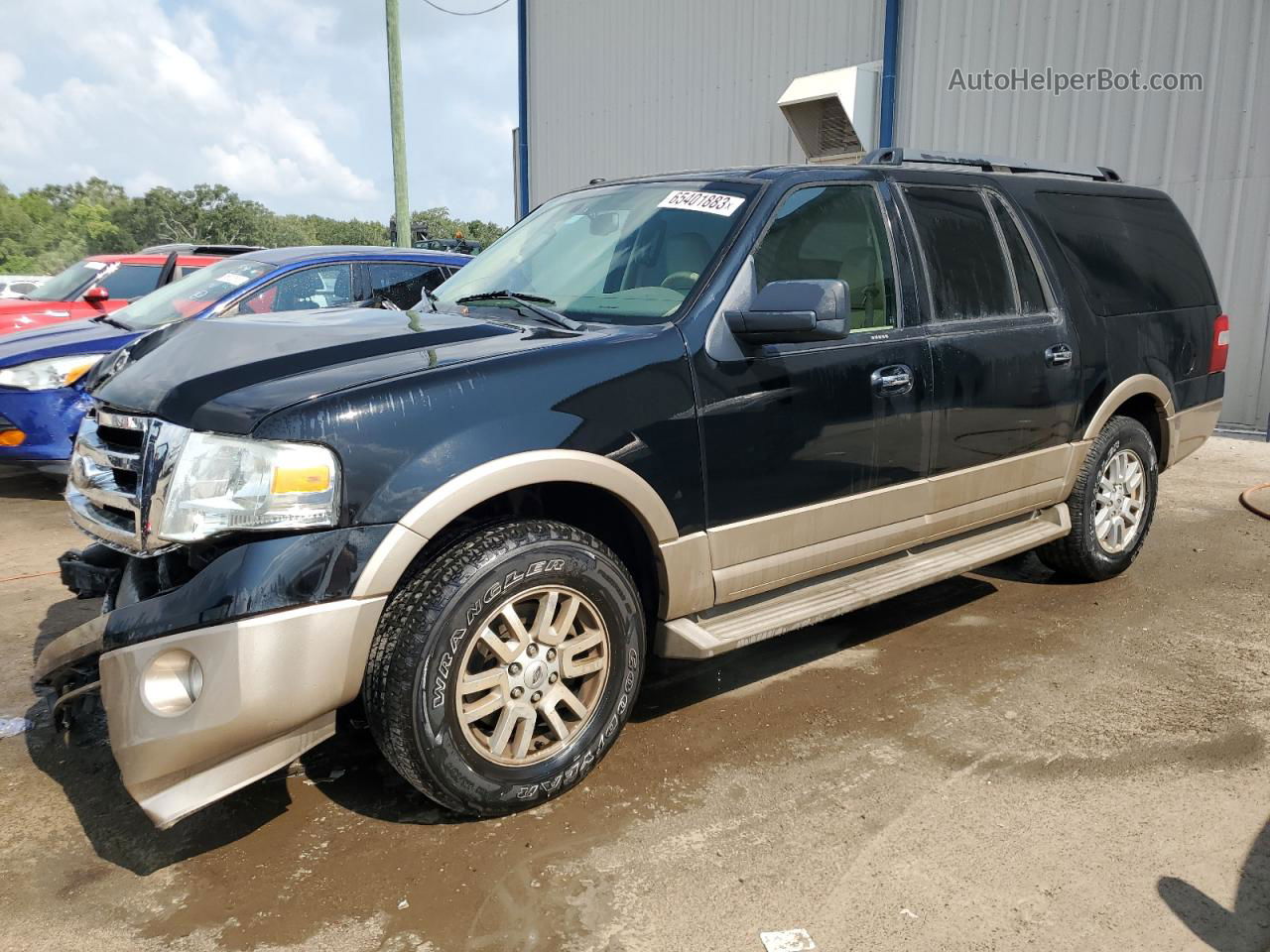 2012 Ford Expedition El Xlt Black vin: 1FMJK1H5XCEF07267