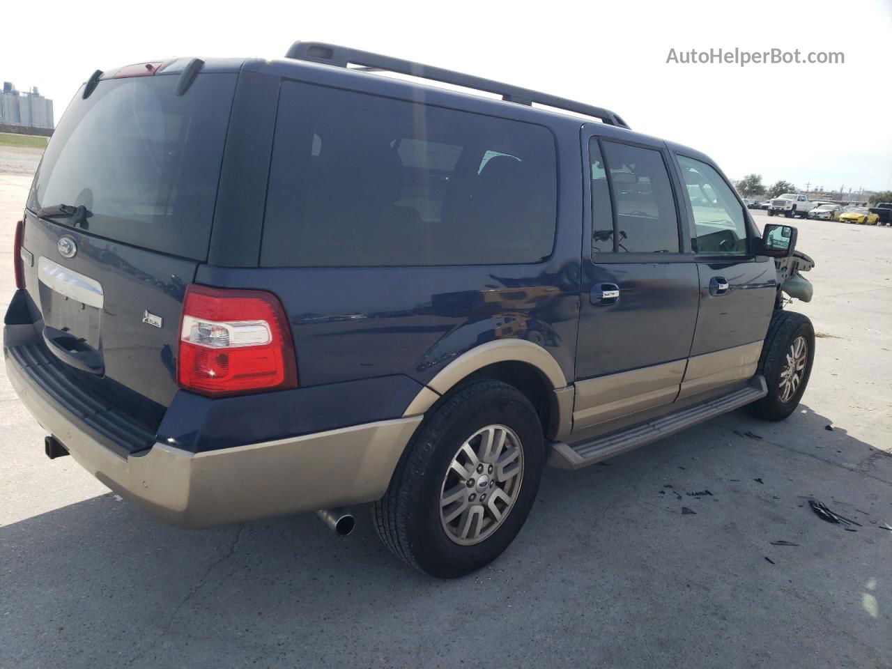 2012 Ford Expedition El Xlt Blue vin: 1FMJK1H5XCEF20097